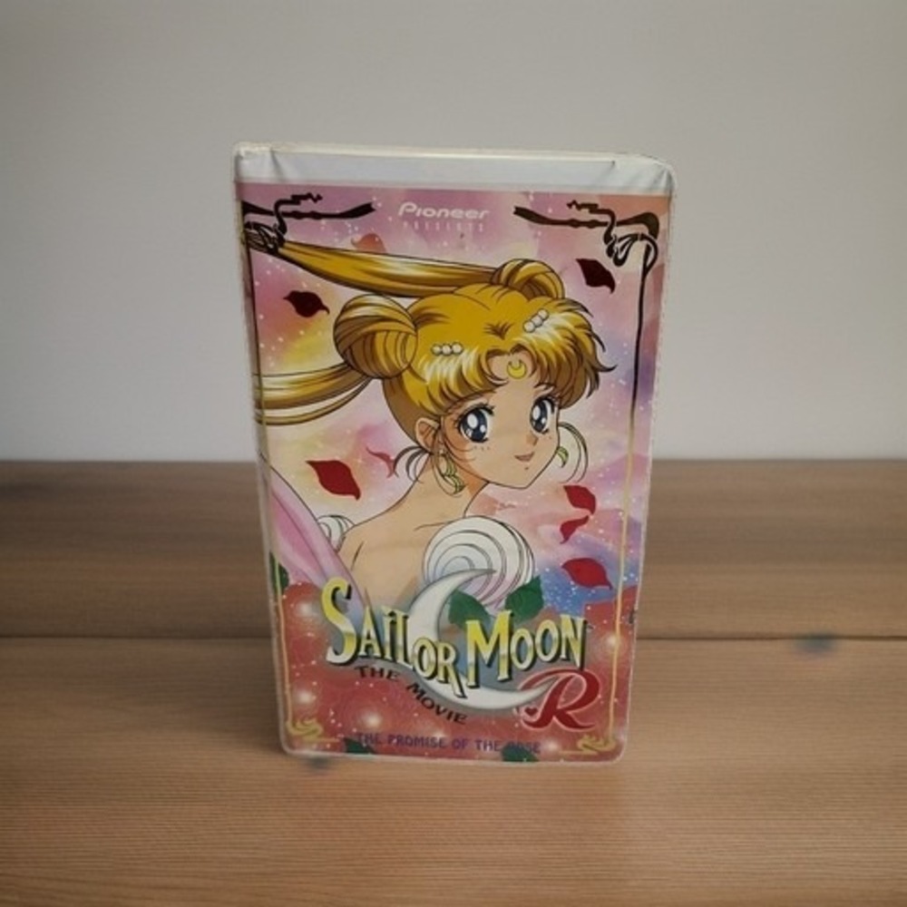 SCREENER Sailor Moon R the Movie the Promise of the Rose VHS RARE Anime